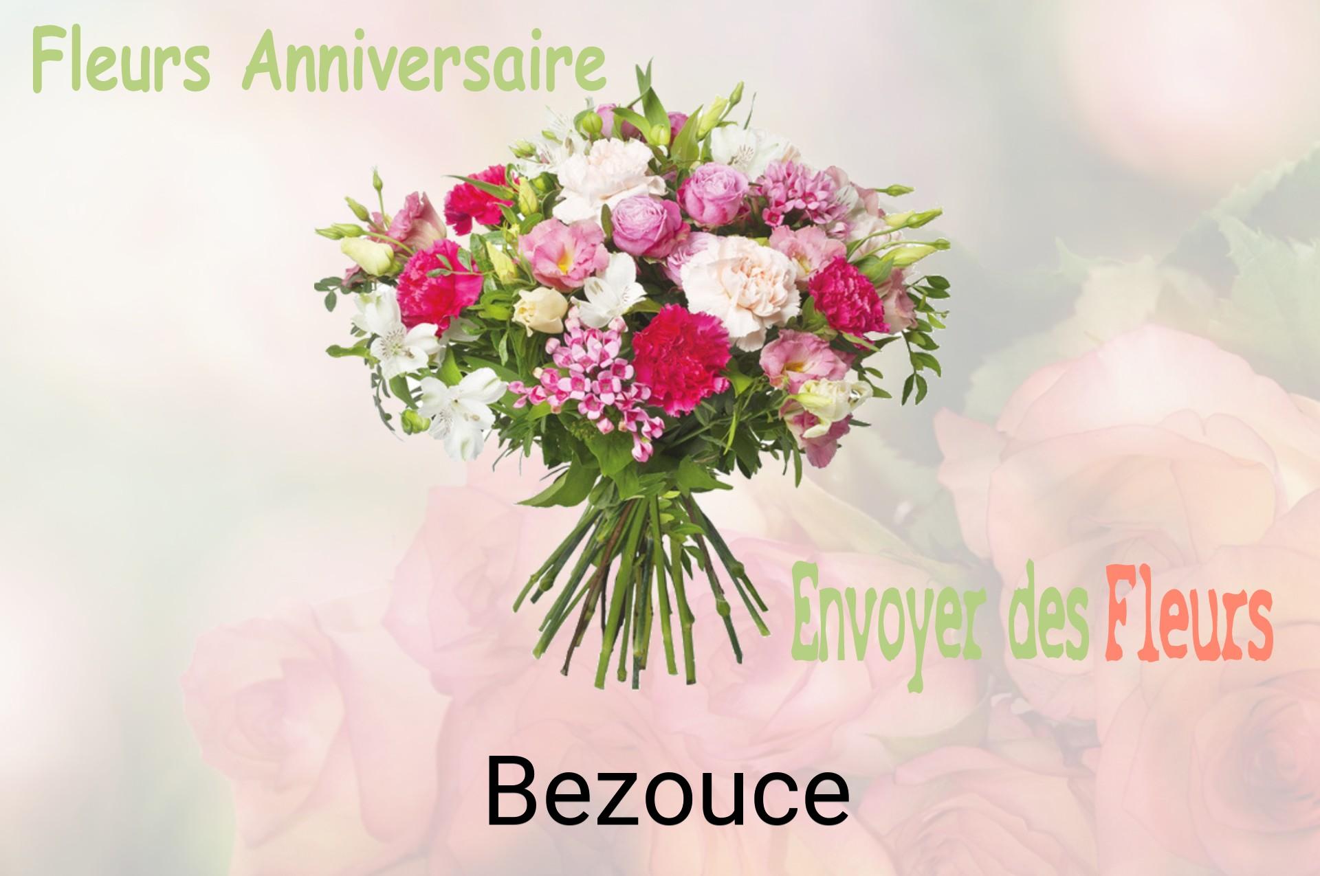 Bouquet de fleurs d’anniversaire livré à Bezouce